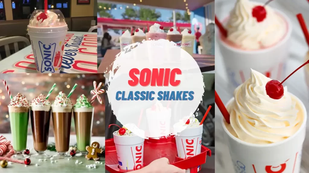 Sonic Favorite Classic Shakes