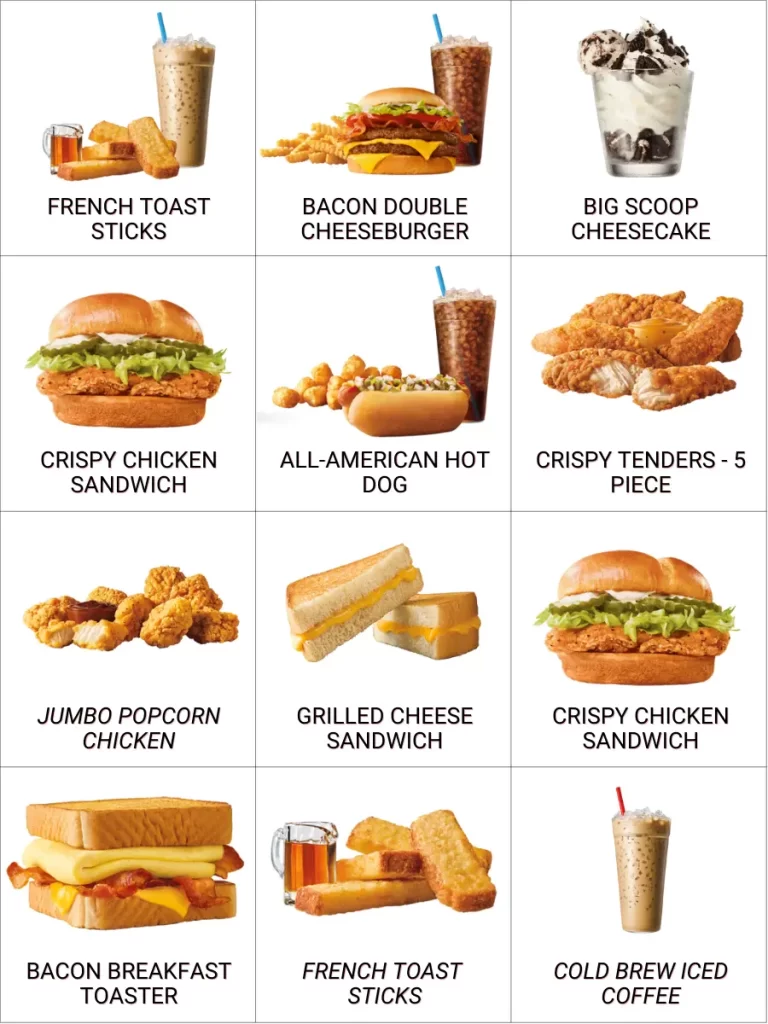 Sonic Menu Prices (December 2024 ) with Calories & Pictures